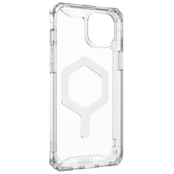 UAG Plyo Backcover MagSafe für das iPhone 15 Plus - Ice / Weiß