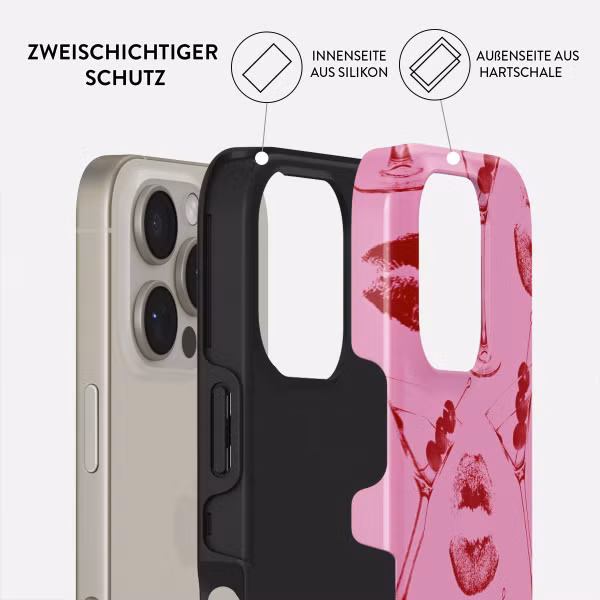 Burga Tough Back Cover MagSafe Apple iPhone 16 Pro - Call me