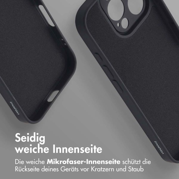 imoshion Color Back Cover mit MagSafe für das Apple iPhone 16 Pro - Schwarz