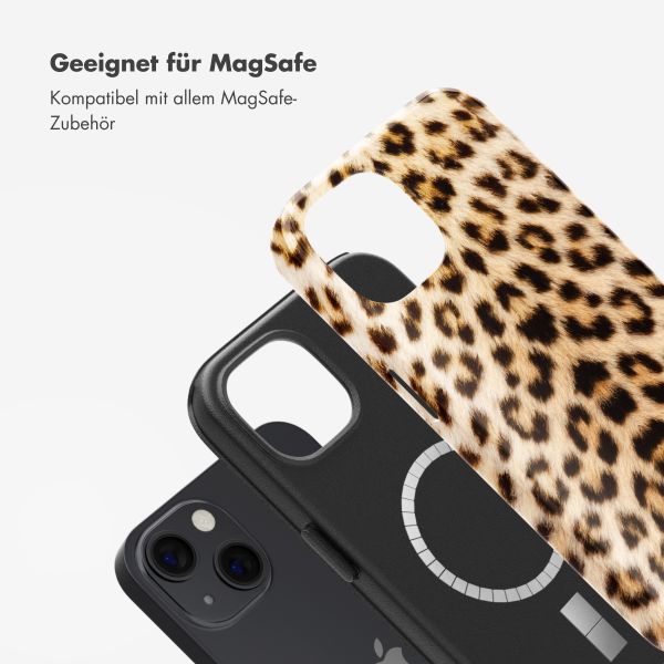 Selencia Vivid Tough Back Cover MagSafe für das iPhone 13 - Wild Leo