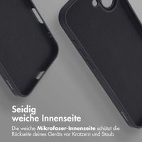 imoshion Color Back Cover mit MagSafe für das Apple iPhone 16 - Schwarz