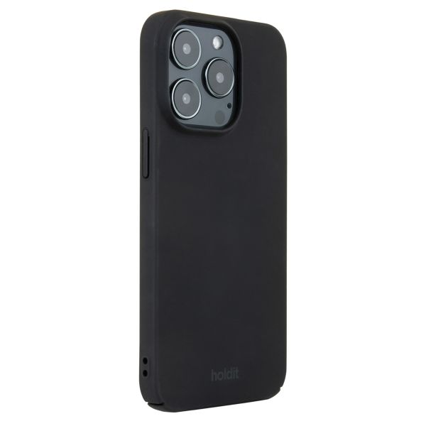 Holdit Slim Case für das iPhone 15 Pro - Black