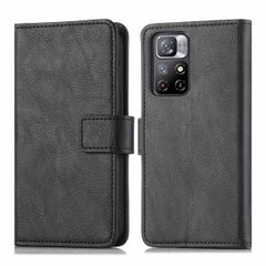 imoshion Luxuriöse Klapphülle Xiaomi Redmi Note 11 (4G) / Note 11S (4G) - Schwarz