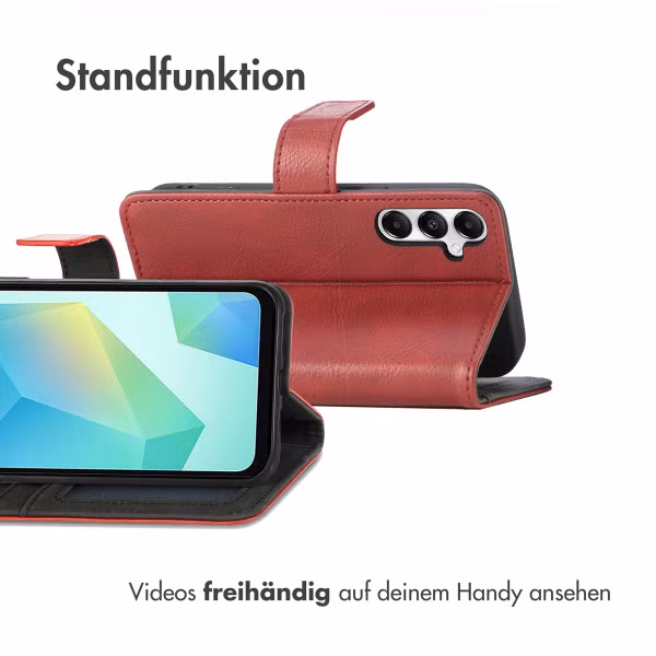 imoshion Luxuriöse Klapphülle Samsung Galaxy A17 - Rot