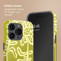 Selencia Vivid Back Cover Apple iPhone 15 Pro - Chalky Bloom