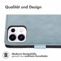 imoshion Luxuriöse Klapphülle Oppo Reno 16 F - Hellblau