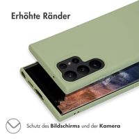 imoshion Color TPU Hülle für das Samsung Galaxy S23 Ultra - Olive Green