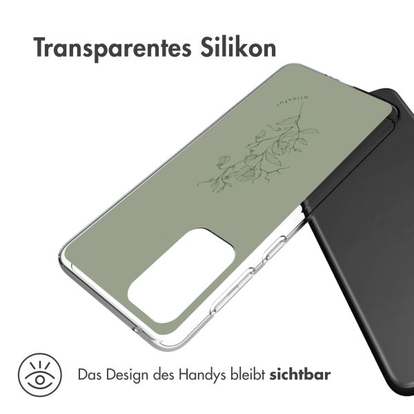 imoshion Design Hülle für das Samsung Galaxy A33 - Floral Green