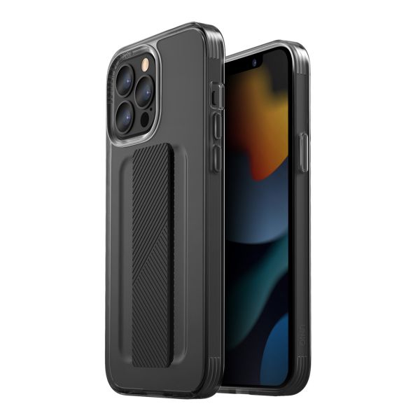 Uniq Heldro Backcover Flexgrip für das iPhone 13 Pro - Grau