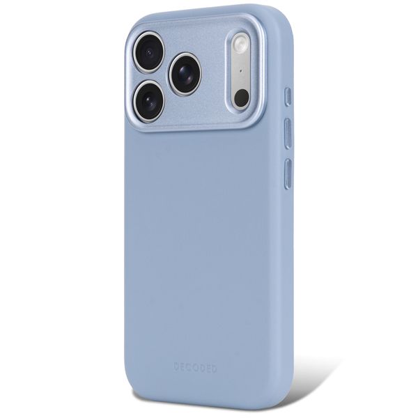 Decoded Leather Backcover MagSafe Apple iPhone 18 Pro Max / 17 Pro Max - Sky Blue