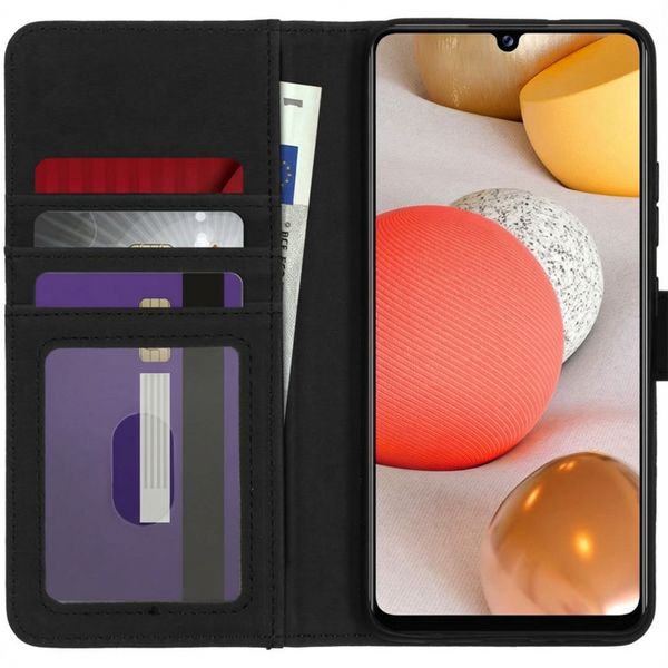 imoshion Luxuriöse Klapphülle Samsung Galaxy A42 - Schwarz