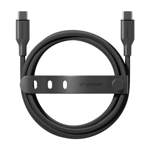 Empower by PanzerGlass Racing USB-C-zu-USB-C Kabel - 240W - 2 Meter - Space Black