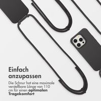 imoshion Color Backcover mit abnehmbarem Handykette und MagSafe Apple iPhone 14 Pro - Black Coffee