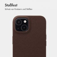 imoshion Texture Backcover Apple iPhone 15 - Dunkelbraun