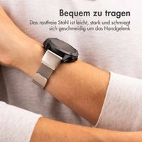 imoshion QuickFit® Milanese Armband -   Garmin 22 mm Anschluss - Größe L/XL - Starlight