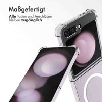 imoshion Rugged clear Back Cover mit MagSafe Samsung Galaxy Z Flip 6 - Transparent