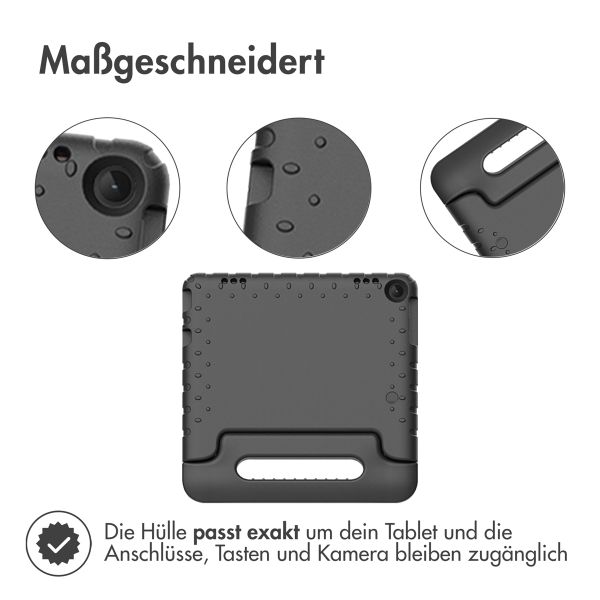 imoshion Schutzhülle mit Handgriff kindersicher für das Lenovo Tab M10 (3rd gen) - Schwarz