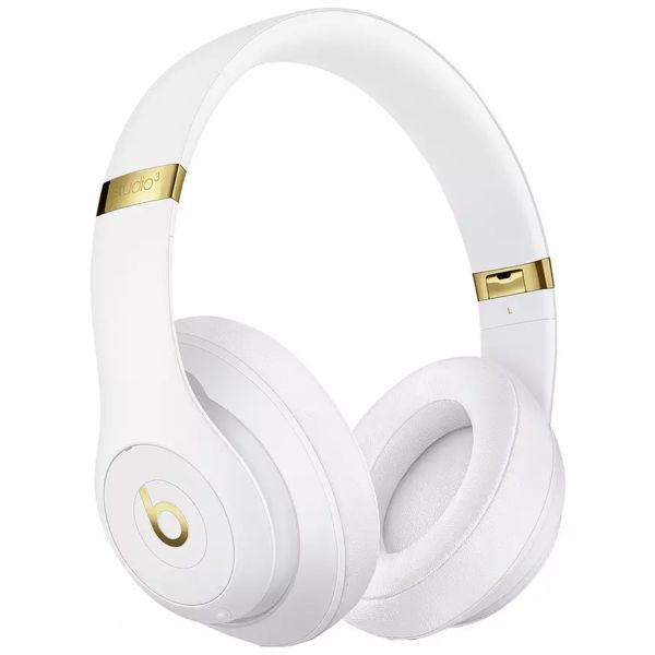 Beats Studio3 Wireless Bluetooth Kopfhörer - Drahtloser Over-Ear-Kopfhörer - Mit Active Noise Cancelling - White Core