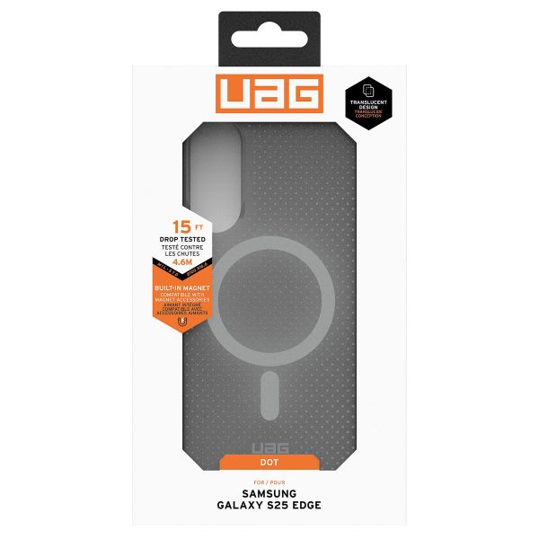 UAG Dot Case mit MagSafe Samsung Galaxy S25 Edge - Ash