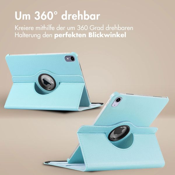 imoshion 360° drehbare Klapphülle iPad Mini 6 (2021) - Hellblau