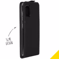 Accezz Flip Case Samsung Galaxy A41 - Schwarz
