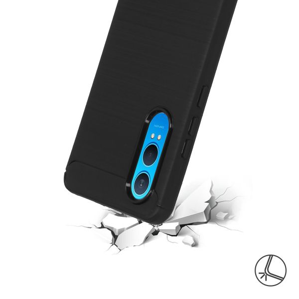 imoshion Brushed Back Cover für das OnePlus Nord CE 4 Lite 5G - Schwarz