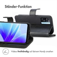 imoshion Luxuriöse Klapphülle Oppo A57(s) - Schwarz