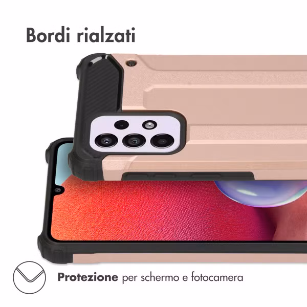 imoshion Rugged Xtreme Case Samsung Galaxy A33 - Rosé gold