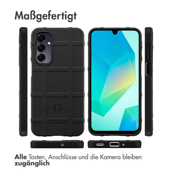 imoshion Rugged Shield Backcover Samsung Galaxy A16 - Schwarz