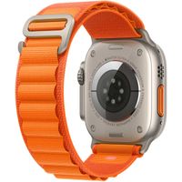 Apple Alpine Loop Band für die Apple Watch Series 1-10 / SE / Ultra (2) - 42/44/45/46/49 mm - Größe M - Orange