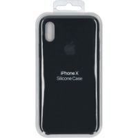 Apple Schwarzes Silikon Case Apple iPhone X