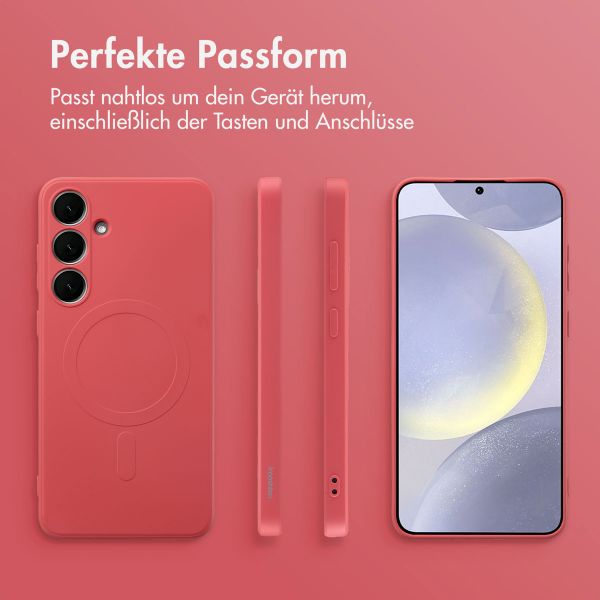 imoshion Color Back Cover mit MagSafe Samsung Galaxy S24 Plus - Dusty Rose