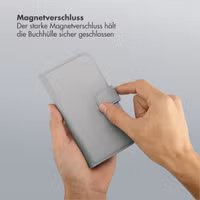 Selencia Olyn Abnehmbare Bookcase mit MagSafe Samsung Galaxy S23 - Grau