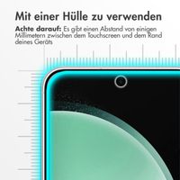 Accezz Screen Protector aus gehärtetem Glas 2-Pack für das Samsung Galaxy A56