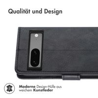 imoshion Luxuriöse Klapphülle Google Pixel 7a - Schwarz