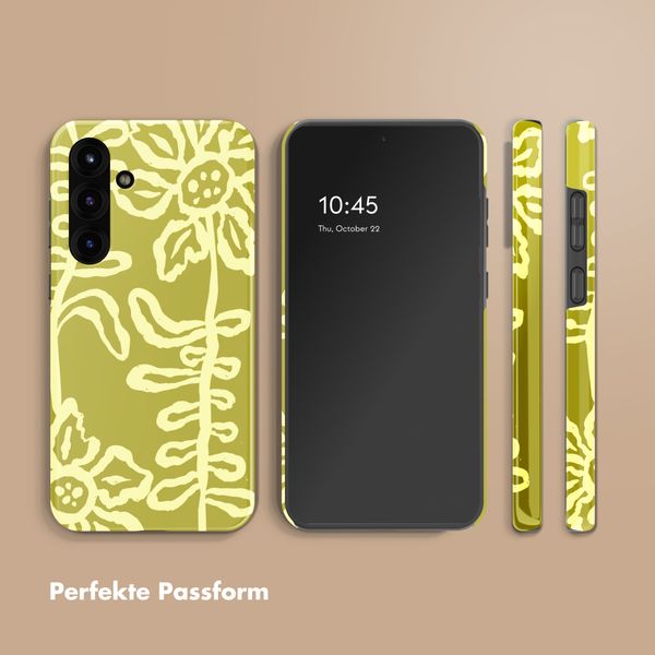 Selencia Vivid Back Cover Samsung Galaxy S25 FE - Chalky Bloom