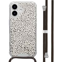 imoshion Design Hülle mit Band Apple iPhone 16 - Desert Dots