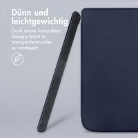 imoshion Slim Soft Case Sleepcover für das Kobo Clara 2E / Tolino Shine 4 - Dunkelblau