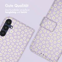 imoshion Design Klapphülle für das Samsung Galaxy A55 - White Daisy