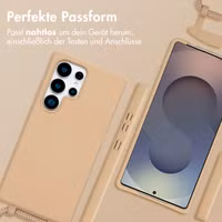 imoshion Color Backcover mit abnehmbarem Handykette und MagSafe Samsung Galaxy S25 Ultra - Beige