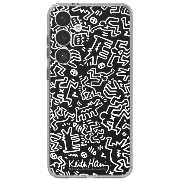 Samsung Original Keith Haring Mono Plate für das Galaxy S24 Plus - Black