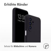 Accezz Liquid Silikoncase Samsung Galaxy A18 (4G) - Schwarz