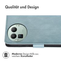 imoshion Luxuriöse Klapphülle Realme GT 8 Pro - Hellblau