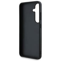 Guess 4G Metal Logo Saffiano Backcover für das Samsung Galaxy S25 Plus - Black
