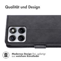 imoshion Luxuriöse Klapphülle Motorola Edge 70 Fusion - Schwarz