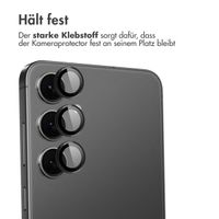 imoshion 2er-Pack Objektivschutz für Kamera für das Samsung Galaxy S25 - Schwarz