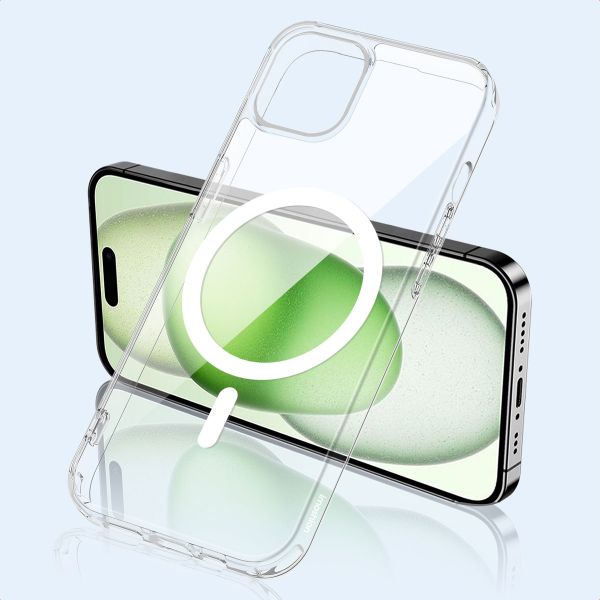 imoshion Protective Back Cover mit MagSafe iPhone 15 Plus - Transparent