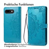 imoshion Mandala Klapphülle Google Pixel 9A - Türkis