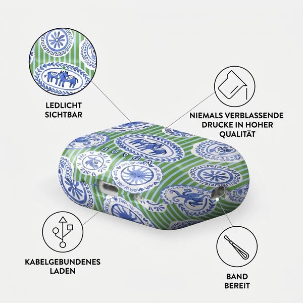 Burga Hardcase Hülle Apple AirPods Pro 2 - Taverna