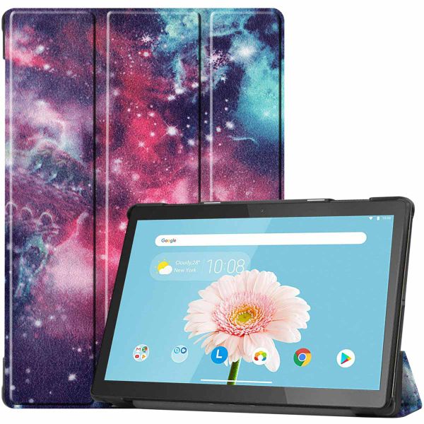 imoshion Design Trifold Klapphülle Lenovo Tab M10 - Into Space